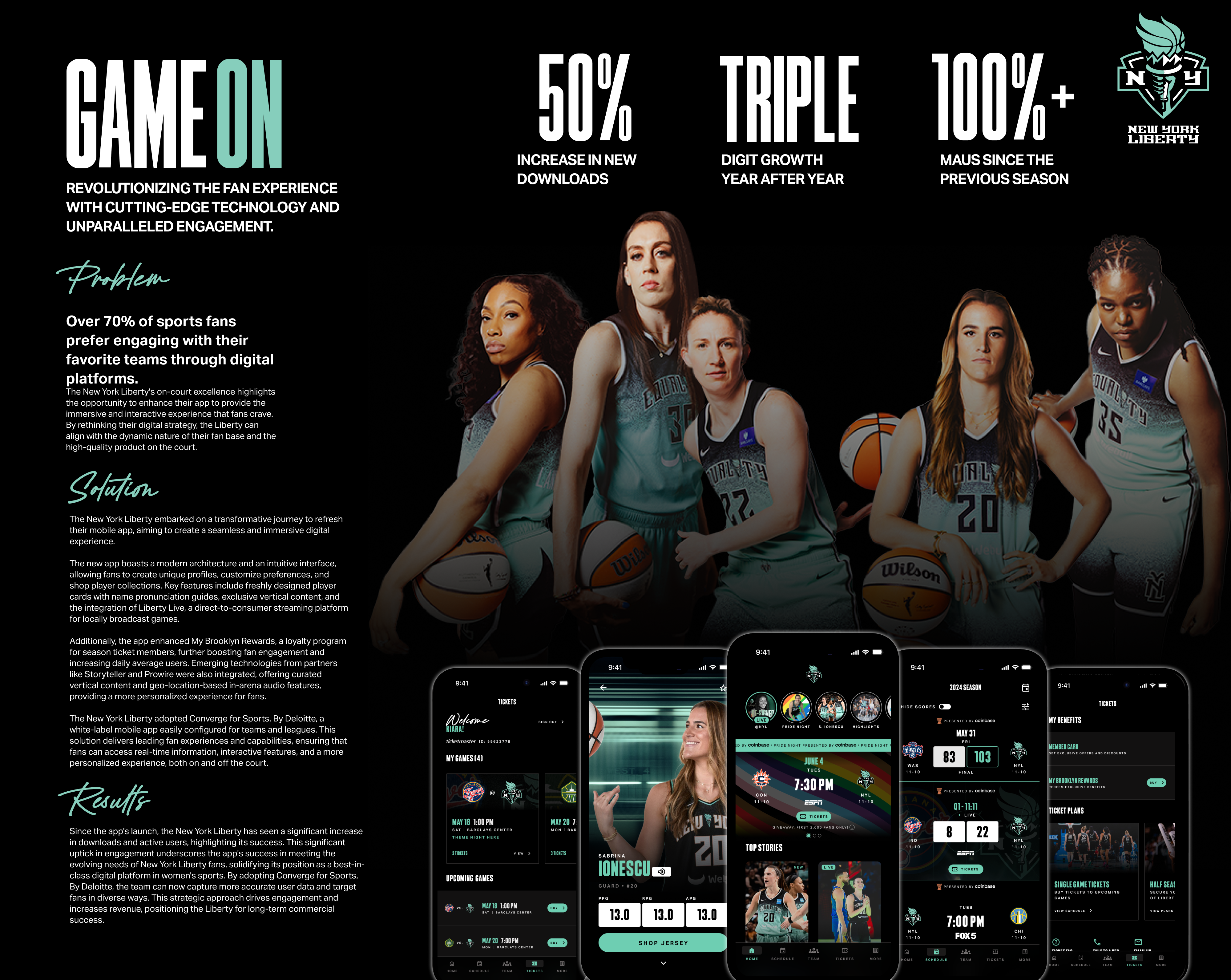 New York Liberty App Case Study